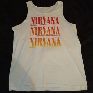 Men's muscle fit graphic tank top.